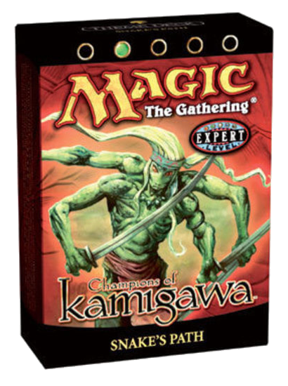 Champions of Kamigawa - Theme Deck (Snake's Path) | Galaxy Games LLC