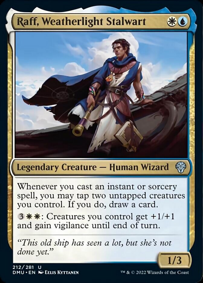 Raff, Weatherlight Stalwart [Dominaria United] | Galaxy Games LLC