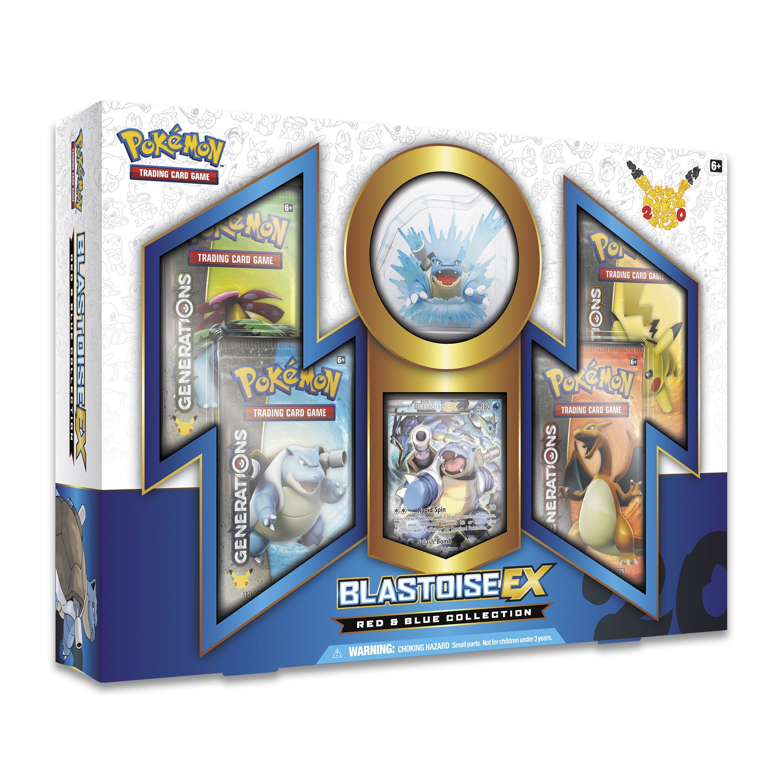 Generations - Red & Blue Collection Case (Blastoise EX) | Galaxy Games LLC