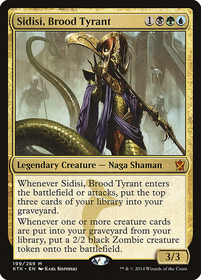 Sidisi, Brood Tyrant [Khans of Tarkir] | Galaxy Games LLC