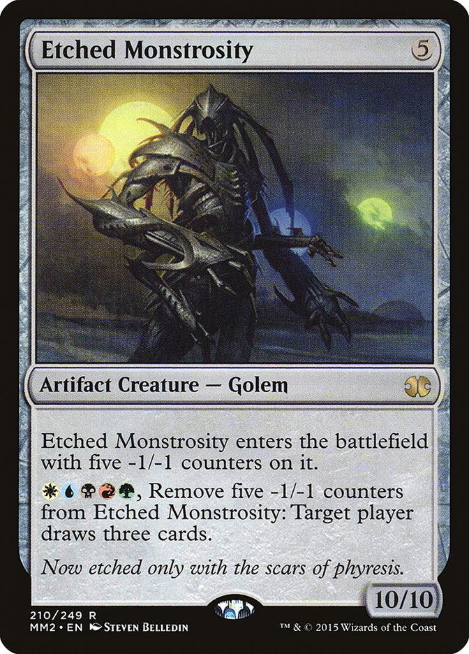 Etched Monstrosity [Modern Masters 2015] | Galaxy Games LLC