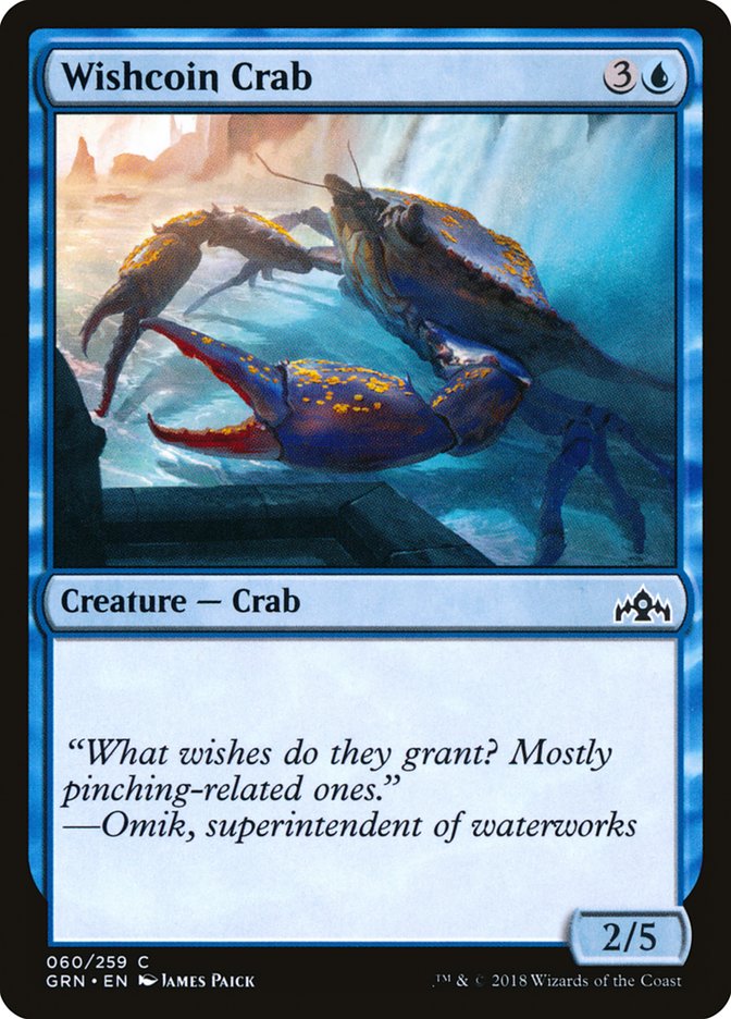 Wishcoin Crab [Guilds of Ravnica] | Galaxy Games LLC