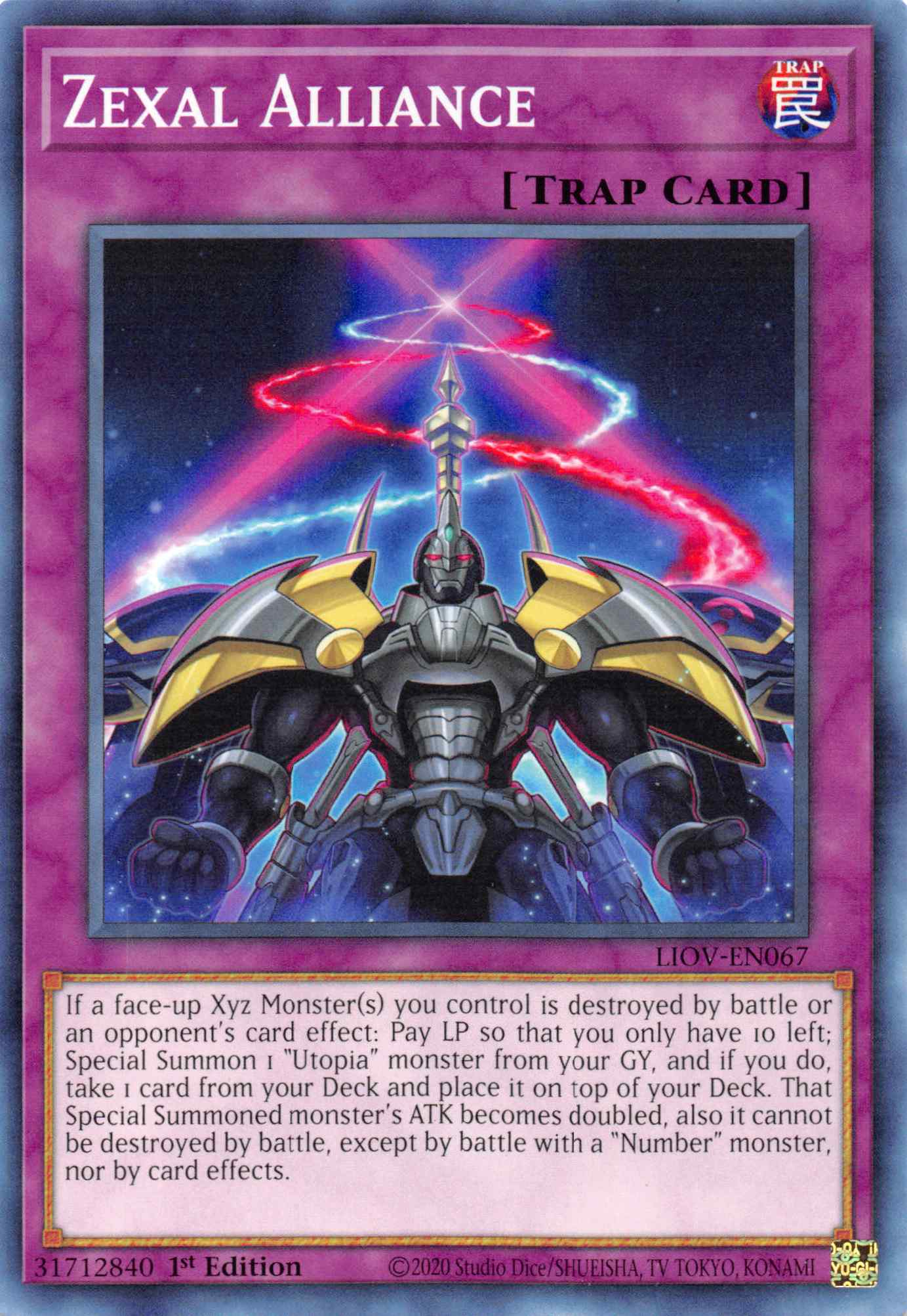 Zexal Alliance [LIOV-EN067] Common | Galaxy Games LLC