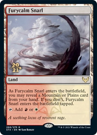 Furycalm Snarl [Strixhaven: School of Mages Prerelease Promos] | Galaxy Games LLC