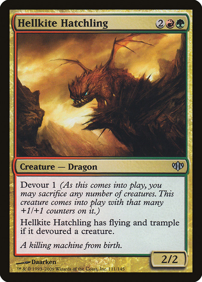 Hellkite Hatchling [Conflux] | Galaxy Games LLC