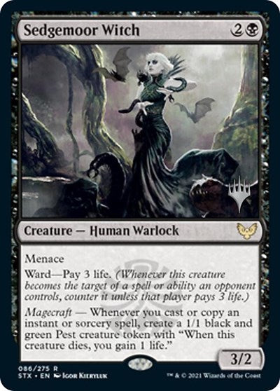 Sedgemoor Witch (Promo Pack) [Strixhaven: School of Mages Promos] | Galaxy Games LLC