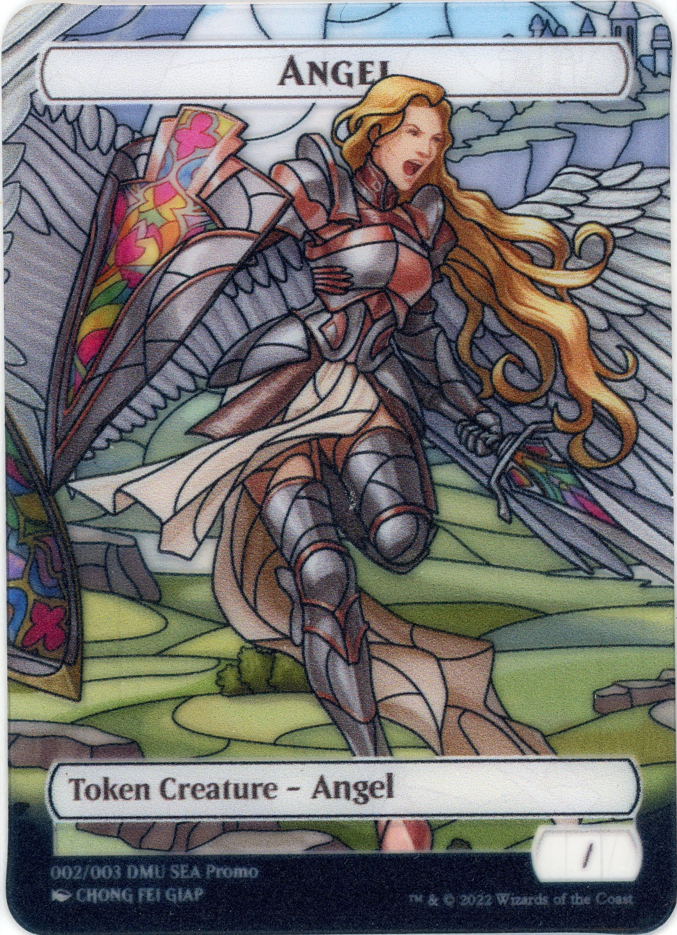 Angel Token (SEA Exclusive) [Dominaria United Tokens] | Galaxy Games LLC