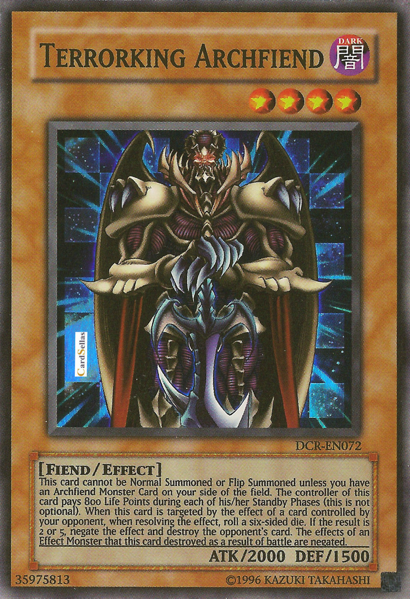 Terrorking Archfiend [DCR-EN072] Super Rare | Galaxy Games LLC