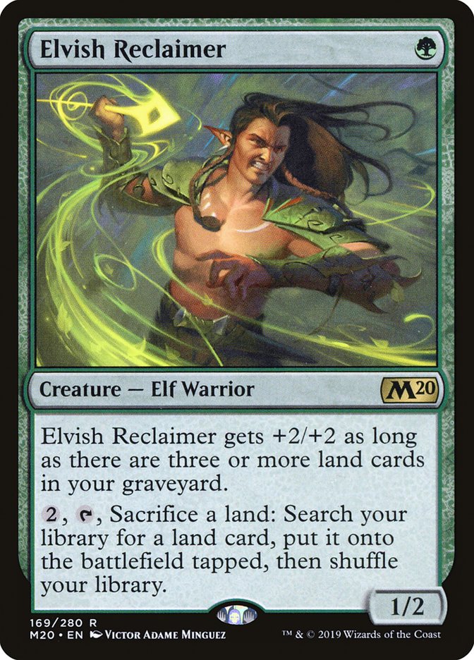 Elvish Reclaimer [Core Set 2020] | Galaxy Games LLC