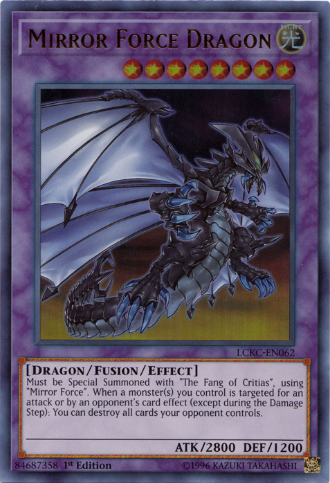 Mirror Force Dragon [LCKC-EN062] Ultra Rare | Galaxy Games LLC