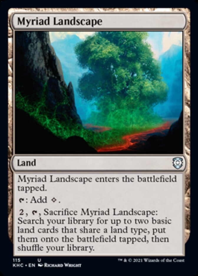 Myriad Landscape [Kaldheim Commander] | Galaxy Games LLC