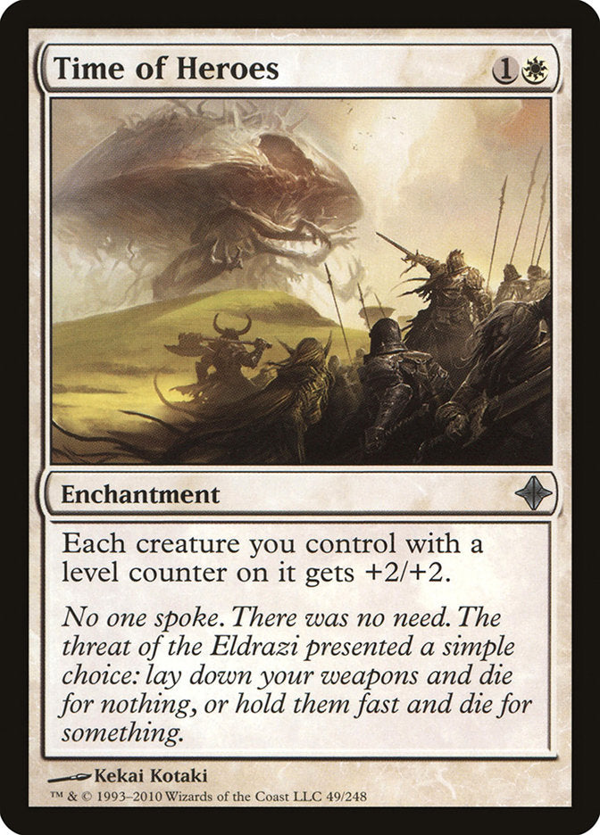 Time of Heroes [Rise of the Eldrazi] | Galaxy Games LLC