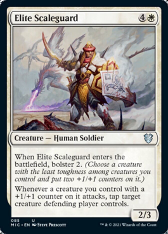 Elite Scaleguard [Innistrad: Midnight Hunt Commander] | Galaxy Games LLC