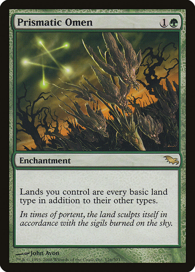 Prismatic Omen [Shadowmoor] | Galaxy Games LLC