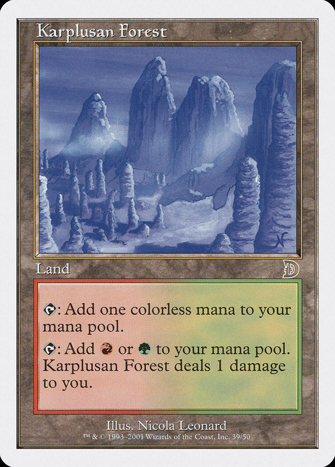 Karplusan Forest [Deckmasters] | Galaxy Games LLC