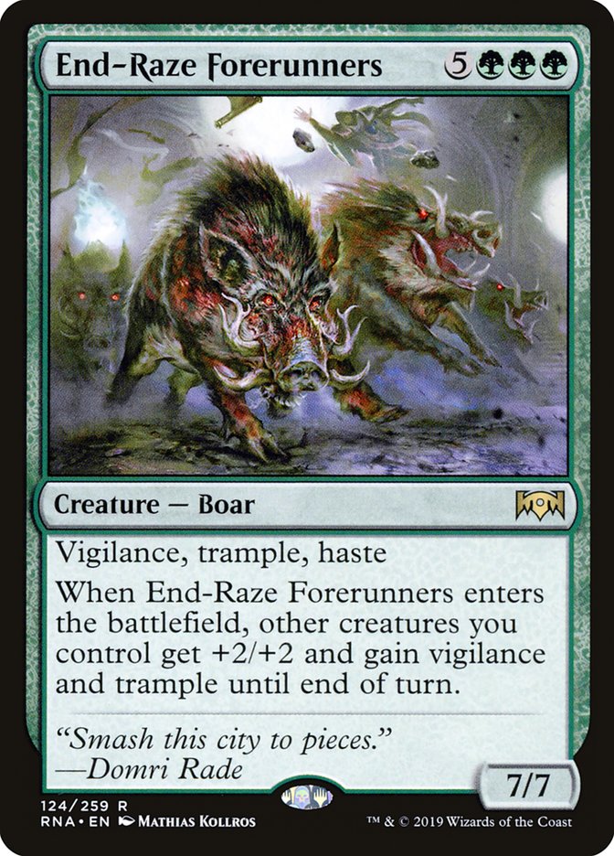 End-Raze Forerunners [Ravnica Allegiance] | Galaxy Games LLC