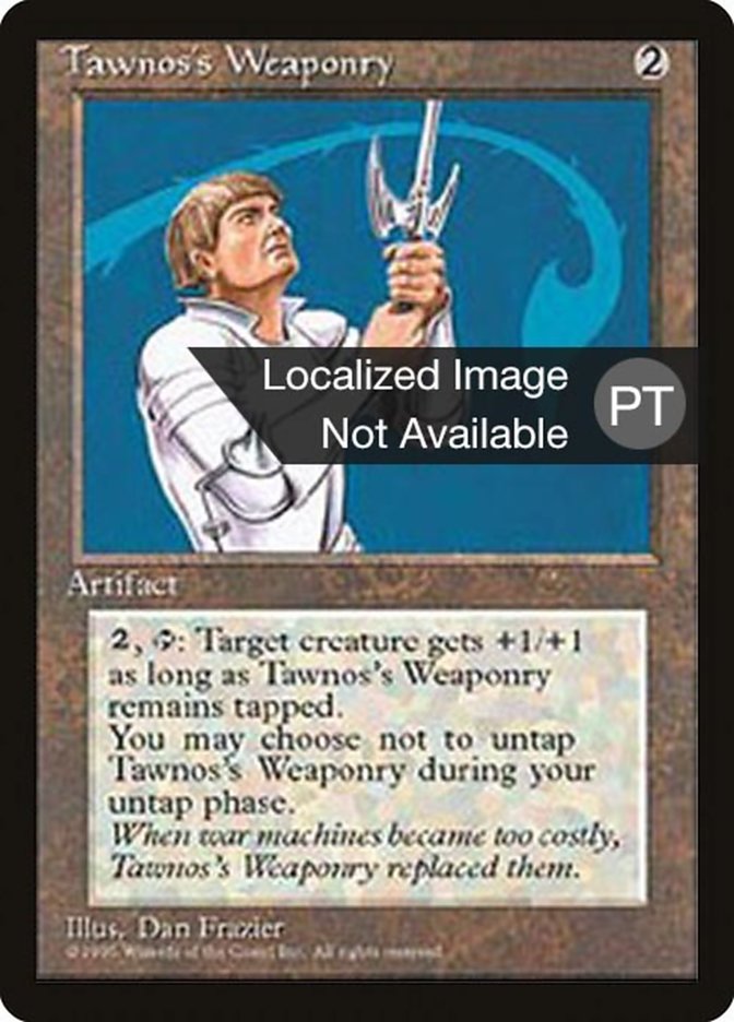 Tawnos's Weaponry [Fourth Edition (Foreign Black Border)] | Galaxy Games LLC