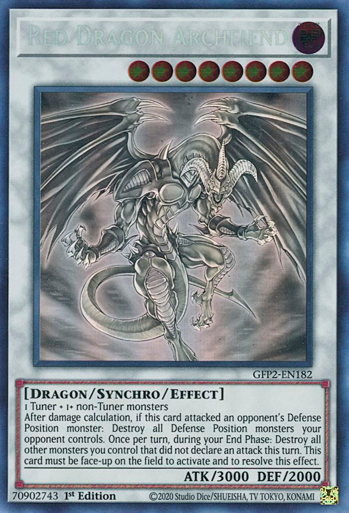 Red Dragon Archfiend [GFP2-EN182] Ghost Rare | Galaxy Games LLC