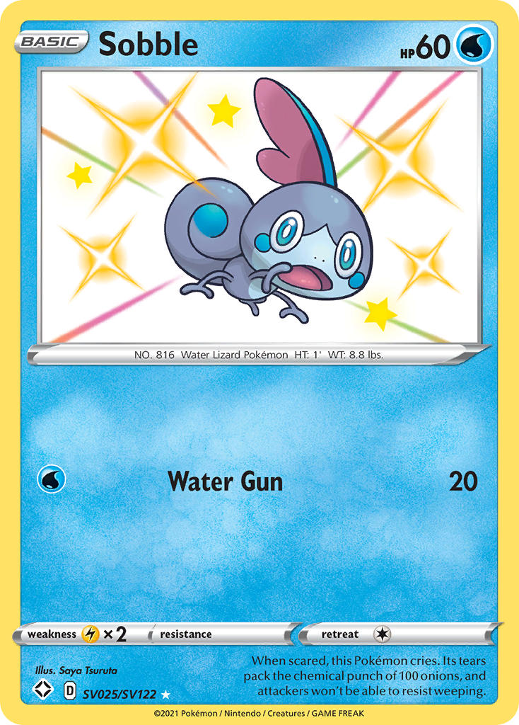 Sobble (SV025/SV122) [Sword & Shield: Shining Fates] | Galaxy Games LLC