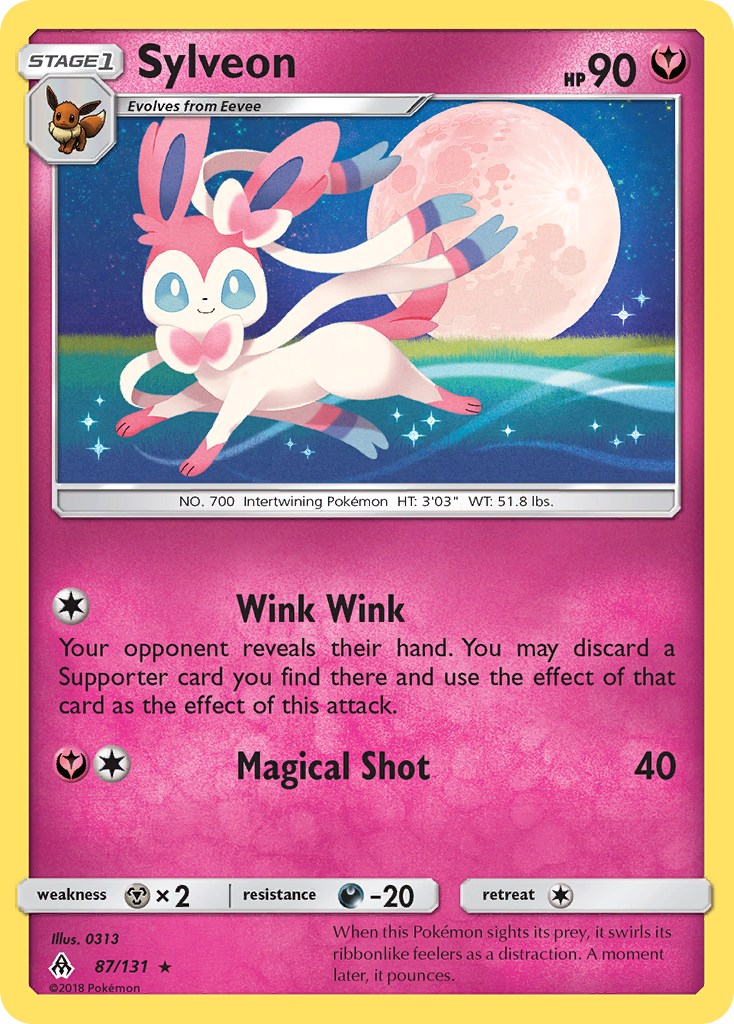 Sylveon (87/131) [Sun & Moon: Forbidden Light] | Galaxy Games LLC