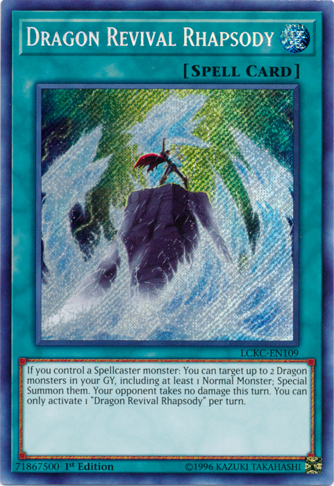 Dragon Revival Rhapsody [LCKC-EN109] Secret Rare | Galaxy Games LLC