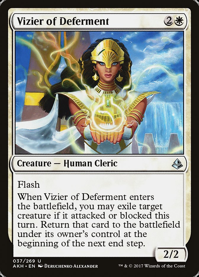 Vizier of Deferment [Amonkhet] | Galaxy Games LLC