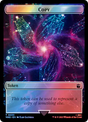 Copy // Cyberman Double-Sided Token (Surge Foil) [Doctor Who Tokens] | Galaxy Games LLC
