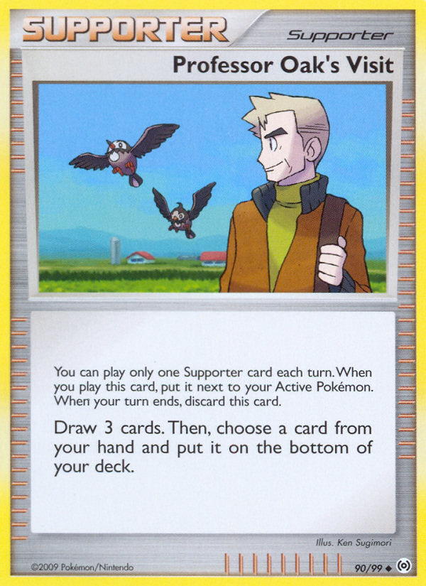 Professor Oak's Visit (90/99) [Platinum: Arceus] | Galaxy Games LLC