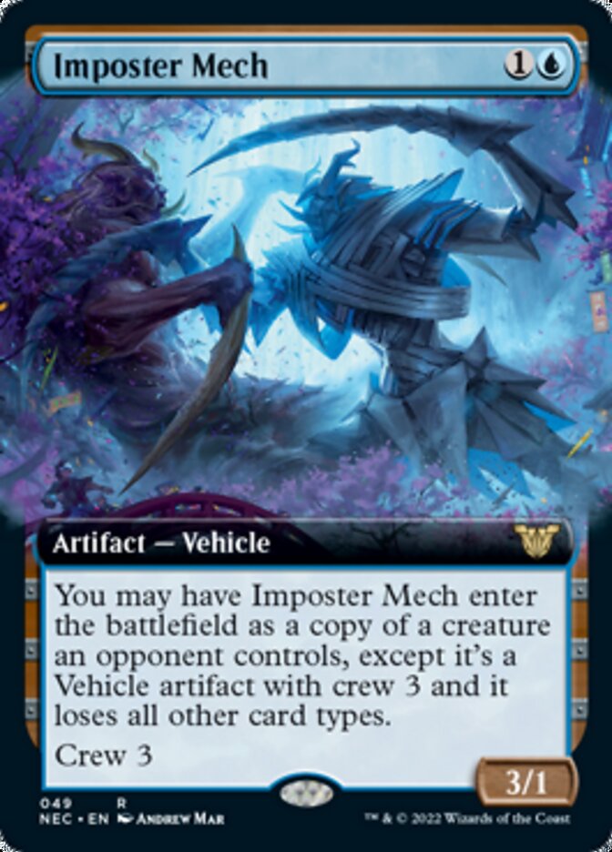 Imposter Mech (Extended Art) [Kamigawa: Neon Dynasty Commander] | Galaxy Games LLC