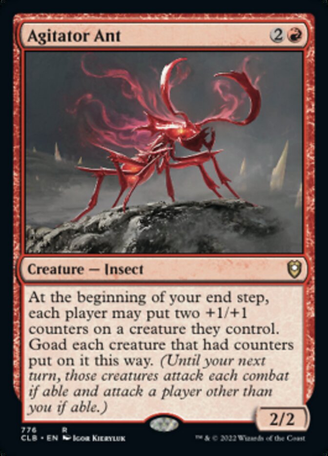 Agitator Ant [Commander Legends: Battle for Baldur's Gate] | Galaxy Games LLC