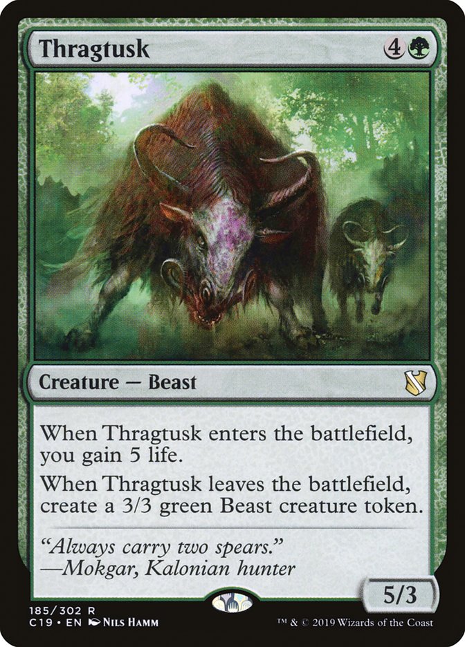 Thragtusk [Commander 2019] | Galaxy Games LLC