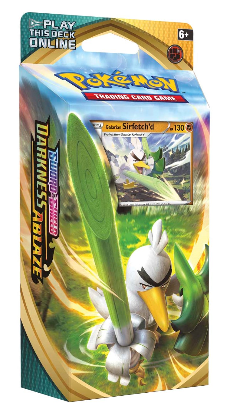 Sword & Shield: Darkness Ablaze - Theme Deck (Galarian Sirfetch'd) | Galaxy Games LLC