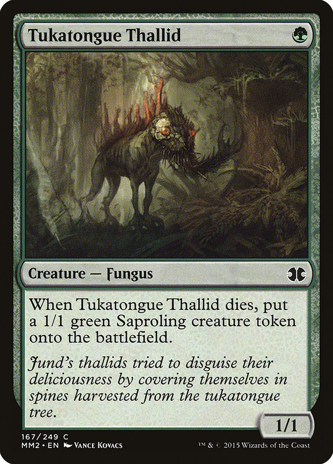 Tukatongue Thallid [Modern Masters 2015] | Galaxy Games LLC