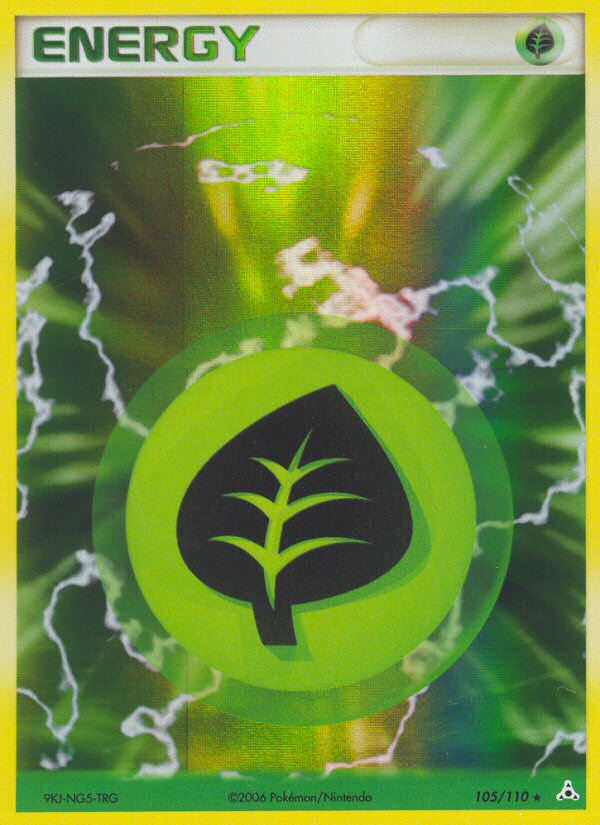 Grass Energy (105/110) [EX: Holon Phantoms] | Galaxy Games LLC