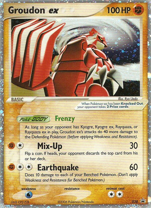 Groudon ex (038) [Nintendo: Black Star Promos] | Galaxy Games LLC