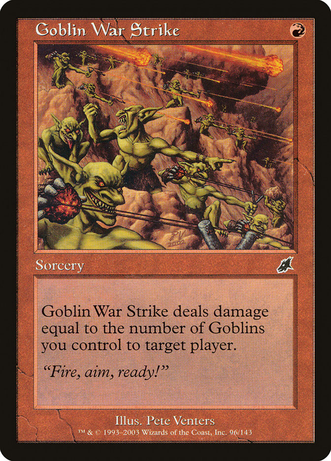 Goblin War Strike [Scourge] | Galaxy Games LLC