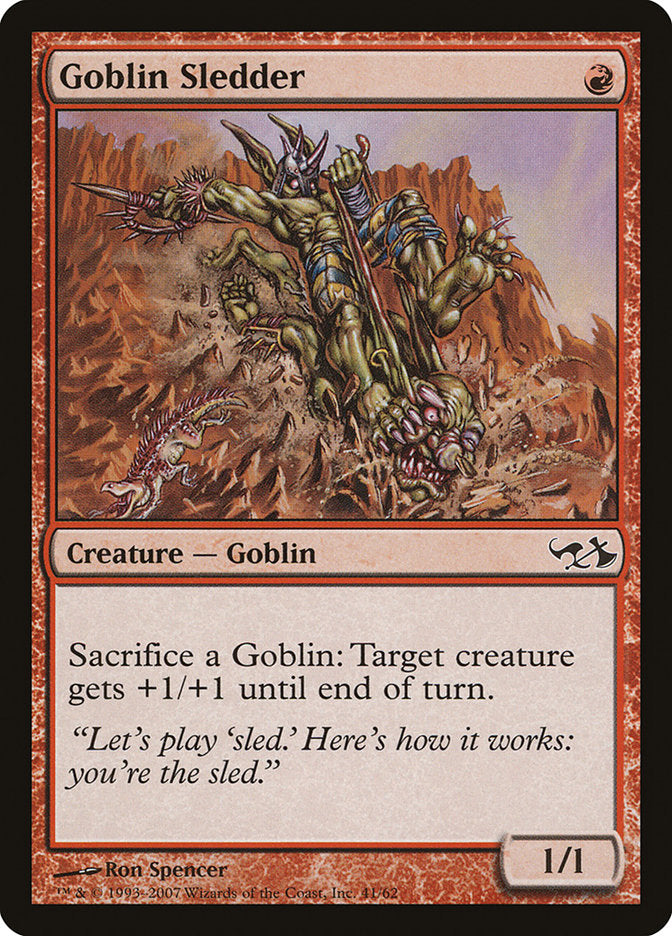 Goblin Sledder [Duel Decks: Elves vs. Goblins] | Galaxy Games LLC