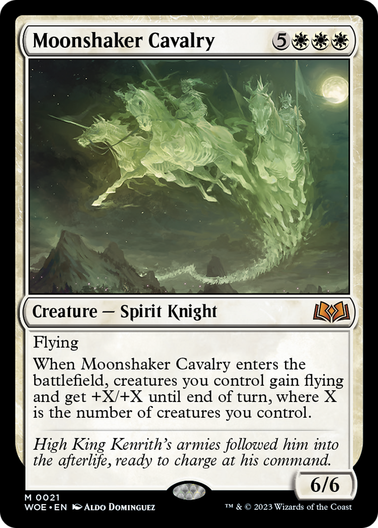 Moonshaker Cavalry [Wilds of Eldraine] | Galaxy Games LLC