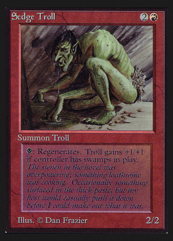 Sedge Troll [International Collectors' Edition] | Galaxy Games LLC