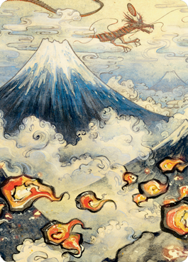Mountain Art Card [Kamigawa: Neon Dynasty Art Series] | Galaxy Games LLC