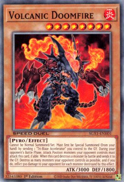 Volcanic Doomfire [SGX1-ENH01] Common | Galaxy Games LLC