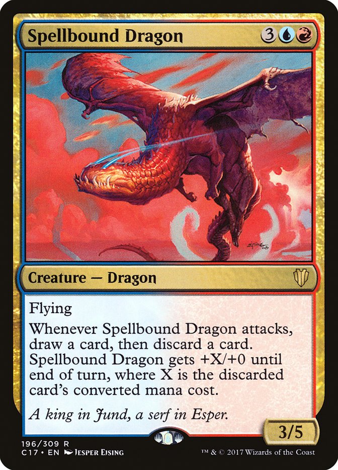 Spellbound Dragon [Commander 2017] | Galaxy Games LLC