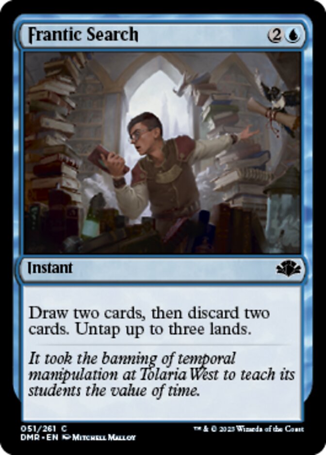 Frantic Search [Dominaria Remastered] | Galaxy Games LLC