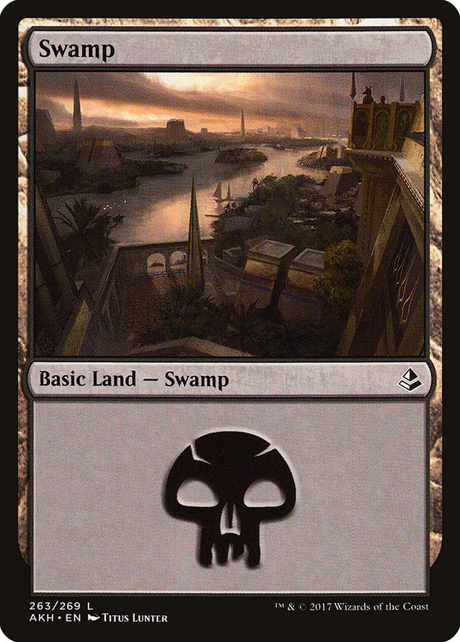 Swamp (263) [Amonkhet] | Galaxy Games LLC