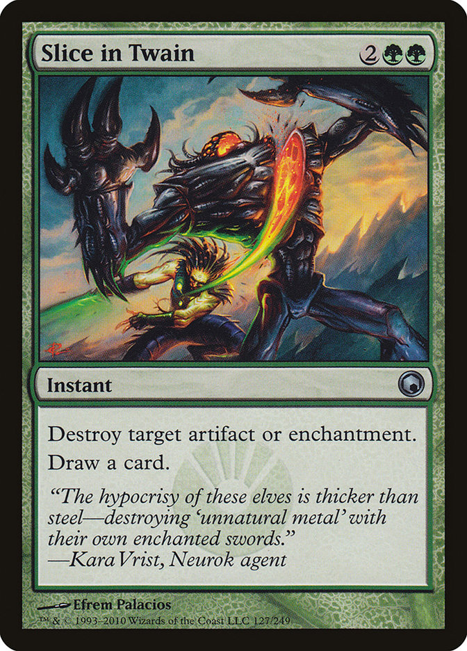 Slice in Twain [Scars of Mirrodin] | Galaxy Games LLC
