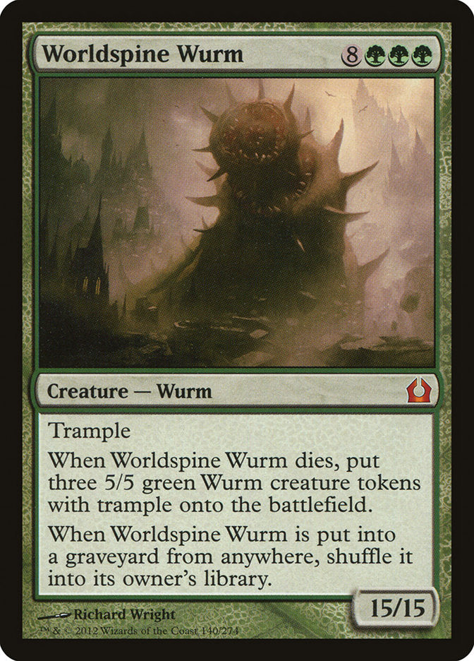 Worldspine Wurm [Return to Ravnica] | Galaxy Games LLC