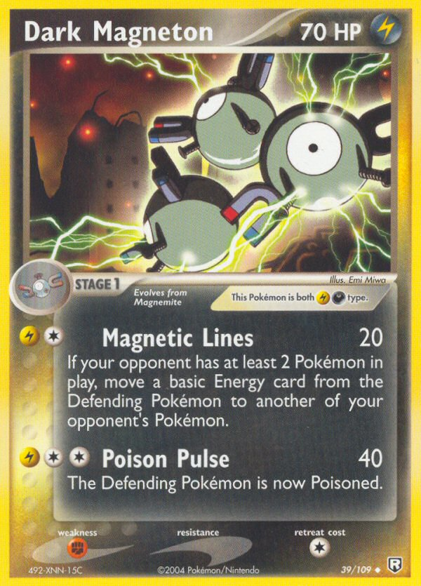 Dark Magneton (39/109) [EX: Team Rocket Returns] | Galaxy Games LLC