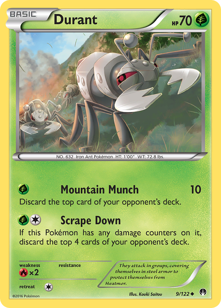 Durant (9/122) [XY: BREAKpoint] | Galaxy Games LLC