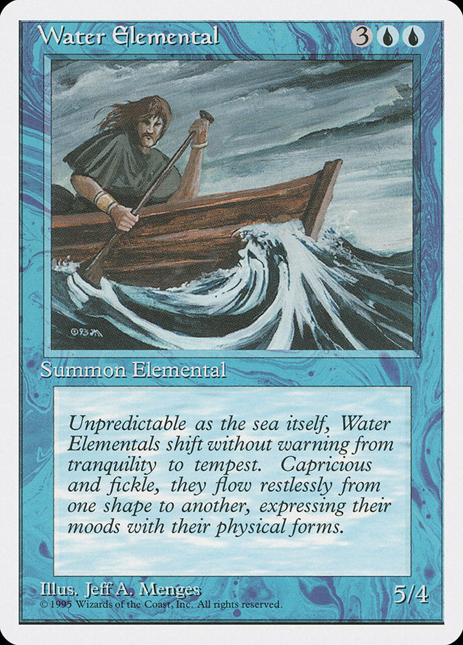 Water Elemental [Fourth Edition] | Galaxy Games LLC