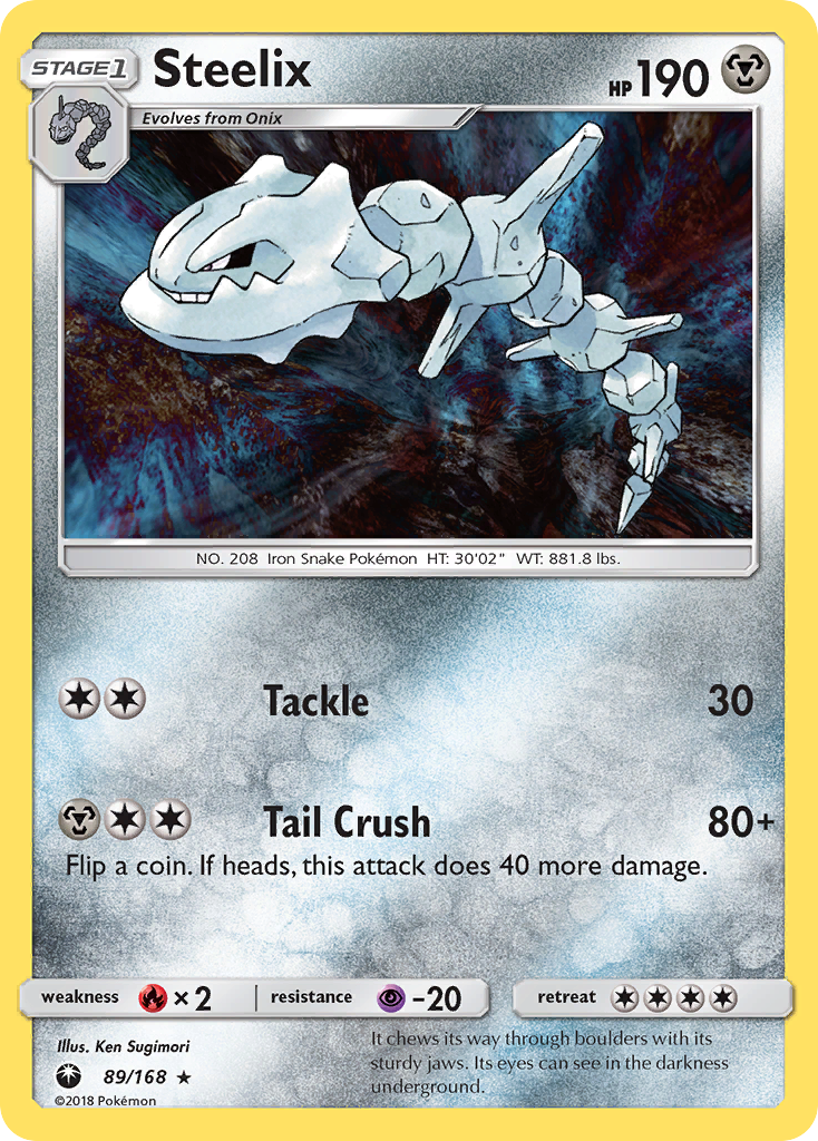 Steelix (89/168) [Sun & Moon: Celestial Storm] | Galaxy Games LLC